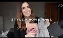 STYLE & HOME HAUL | Lily Pebbles Vlog