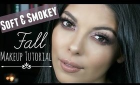 Soft & Smokey Fall Makeup Tutorial | SCCASTANEDA