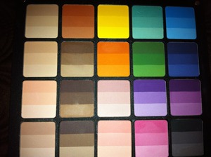 Inglot Rainbow Eyeshadows