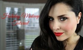ROSSO, GIALLO E ARGENTO! Holiday Makeup Tutorial