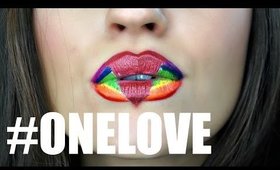 #ONELOVE LIP ART