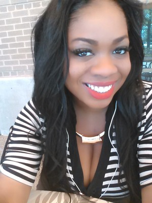 ruby woo from mac... simple day look... for me anyway