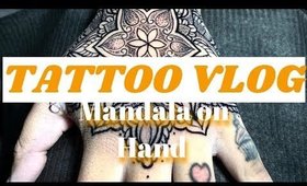 Getting a Mandala hand tattoo during quarantine