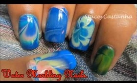 Water Marbling (My first attempt-SUCCESS) :D