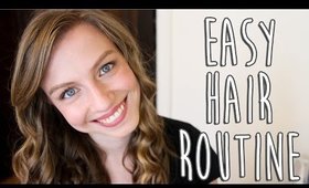 Easy Soft Waves Hair Routine & Tutorial