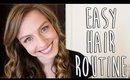 Easy Soft Waves Hair Routine & Tutorial