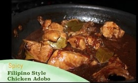 Filipino Style Spicy Chicken Adobo