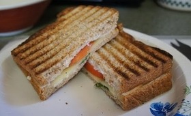 Turkey and Tomato Panini ~ Simple Healthy Meal