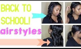 Back To School Hairstyles! | Jessica Chanell