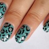 Elegant Leopard Nail Design