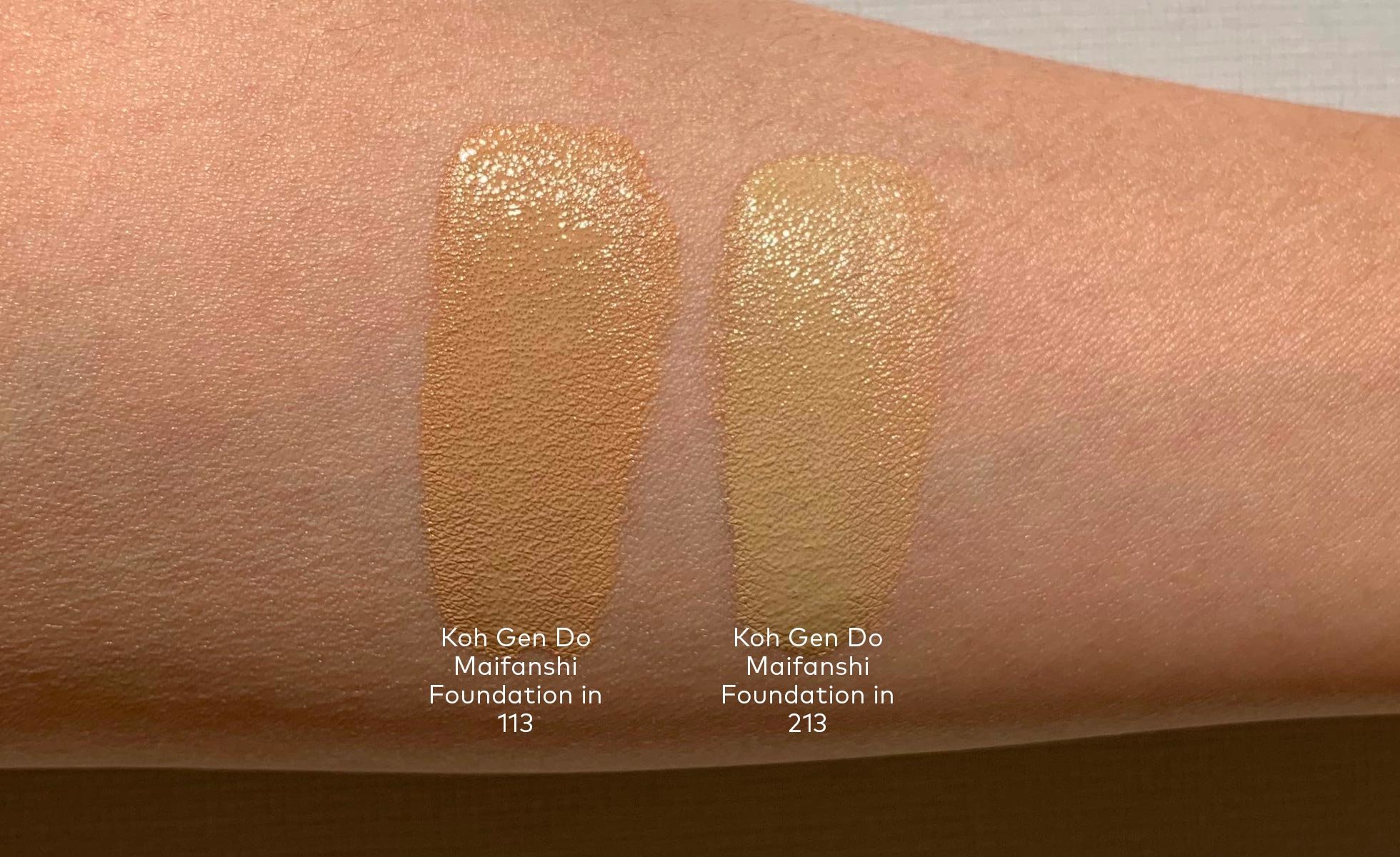 yellow skin tone foundation