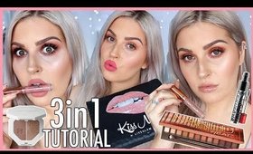 One Palette, Three Looks! 💕🗯 3 IN 1 MAKEUP TUTORIAL 💄 LIVEGLAM KISSME