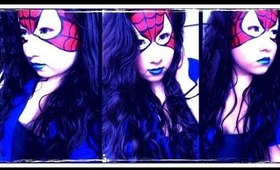 Spiderman Mask - Halloween Makeup 2012