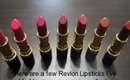 Lipstick Haul: 7 Revlon Lippies with lip swatches!