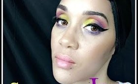 Bold Summer Jam Makeup | MakeiGurl