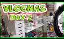 VLOGMAS DAY 8:   MAKEUP ROOM OVERVIEW, PLAY DOUGH FUN, GROCERY SHOPPING!