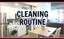 WEEKLY CLEANING ROUTINE!