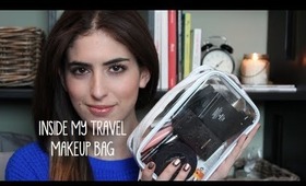 Inside my travel makeup bag & in-flight beauty bag | What I Heart Today
