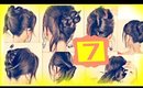 7 ★ 1-MINUTE HAIRSTYLES with Just a Pencil | EASY UPDO Hairstyles for Long Medium Hair