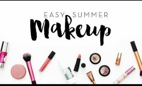 Get Ready With Me | Easy Summer Makeup (+ Mini Vlog!)