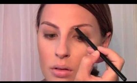 Monica Bellucci Makeup Tutorial Natural Smokey Eye