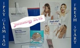 Ipsy Glam Bag ~ Fresh Start - 2015 Unboxing