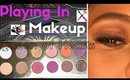 Playing In Makeup | Coloured Raine Queen of Hearts Palette | #KaysWays