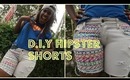 D.I.Y Hipster print Shorts!