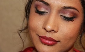 Festive Christmas/Holiday  Makeup Collab-"Signature  Makeup For Indian Skin"