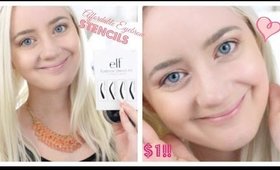 Affordable Eyebrow Stencils and Demo