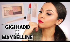 MAYBELLINE x GIGI HADID Makeup Collection First Impression - TrinaDuhra