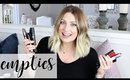 Empties #35 (Products I've Used Up) | Kendra Atkins