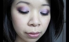 Valentine's Day Makeup: Purple & Pink Look