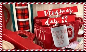 VLOGMAS DAY 22 || RAE DUNN HUNTTING || IN SEARCH OF RAE DUNN MUG # MOM LIFE