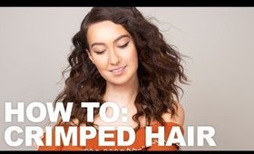 How To Crimp Your Hair  |  Milk + Blush Hair Extensions