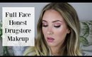 Full Face Drugstore Makeup Honest and Chilled Back to School