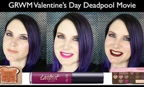 GRWM Valentine's Day Deadpool Movie Purple Eyeshadow Tutorial