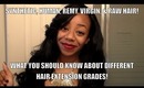 Hair Grades 101: Synthetic, Human, Remy, Virgin, & Raw Hair Details