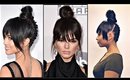 Kendal Jenner, Karrueche Tran, Top knot, bangs, braids