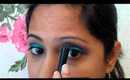 Makeup - Blue and Purple eyeshadow tutorial