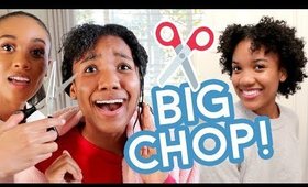 Styling My Little Sister's Hair | BIG CHOP! ✂️