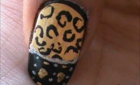 Nail Art For Beginners - easy nail art for short nails- nail art design- home nail art tutorial