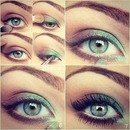 Eye shadow for green eyes