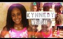The Secret to her THICK Natural Hair| Kynnedy's Natural Hair Wash Day Routine Part1 | Shlinda1