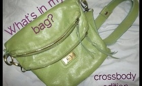 What's in my bag? Crossbody Edition!