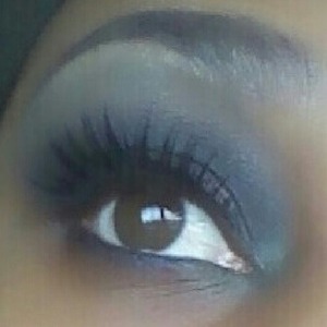 I used Urban Decay's primer position and blues/teals from the Sigma Paris palette.