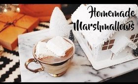 Homemade Marshmallows Recipe | OliviaMakeupChannel