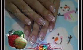 Brillitos de Nieve French Natural :::... ☆ Jennifer Perez of Mystic Nails ☆