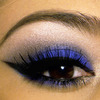Cobalt Blue Smokey Eye