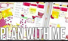 Erin Condren Hourly Plan with Me | Oh, Hello Stationery's June Subscription "Life's a Picnic"